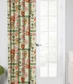 Pista GreenPolyester Digital Printed Curtains