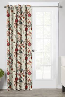 Oyster ColorPolyester Digital Printed Curtains 1