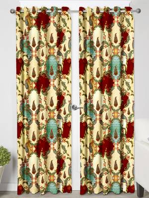 Multi ColorPolyester Digital Printed Curtains 3