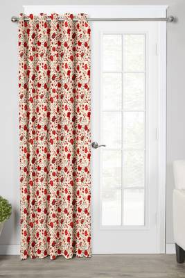 Sepia ColorPolyester Digital Printed Curtains 1