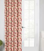 Sepia ColorPolyester Digital Printed Curtains