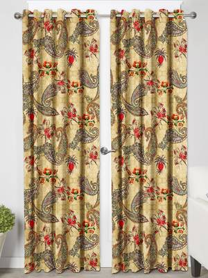 FawnPolyester Digital Printed Curtains 3