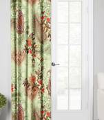 Light GreenPolyester Digital Printed Curtains