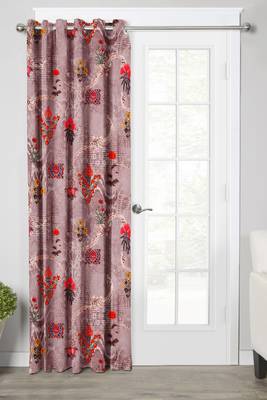 GrapePolyester Digital Printed Curtains 1