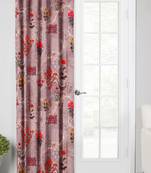 GrapePolyester Digital Printed Curtains