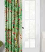 GreenPolyester Digital Printed Curtains