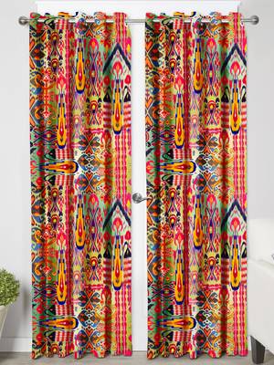 Multi ColorPolyester Digital Printed Curtains 3