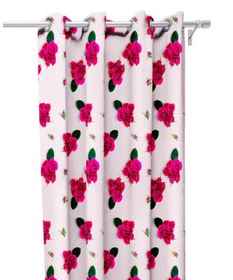 White Polyester Digital Printed Curtains 1