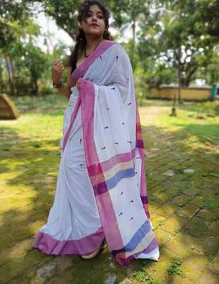 Khadi Cotton Handloom Mashal Buta 1