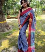 Khadi Cotton Handloom Mashal Buta