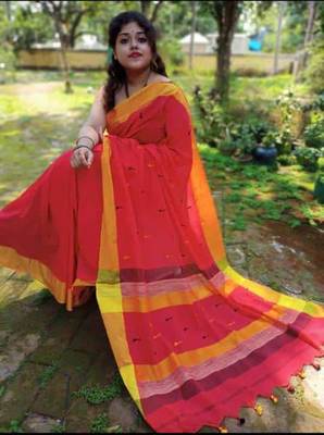 Khadi Cotton Handloom Mashal Buta 1