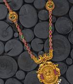 Gold spinel necklaces