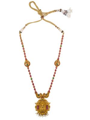 Gold spinel necklaces 2