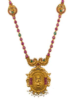 Gold spinel necklaces 3