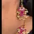 Pink necklace-sets