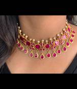 Pink necklace-sets