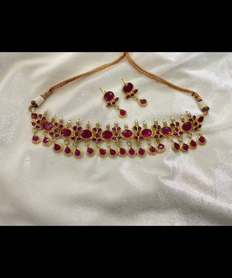 Pink necklace-sets 3