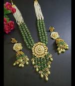 Green necklace-sets