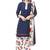 Synthetic Printed Unstitched Dress Material Combo