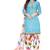 Synthetic Printed Unstitched Dress Material Combo