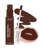 FORFOR Power Stay Long Last Matte Lipstick   Waterproof (12 hrs stay) Cocoa brown