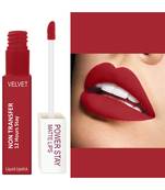 FORFOR Power Stay Long Last Matte Lipstick   Waterproof (12 hrs stay) Peppy Red