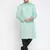 Green plain viscose rayon men-kurtas