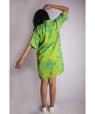 Tie And Dye Shirt Dress 4