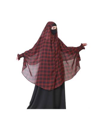 Georgette Multicolor Printed Khimar 2