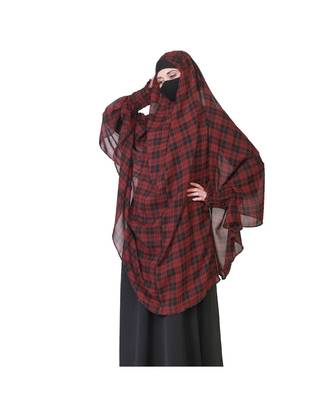 Georgette Multicolor Printed Khimar 3