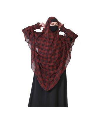Georgette Multicolor Printed Khimar 4