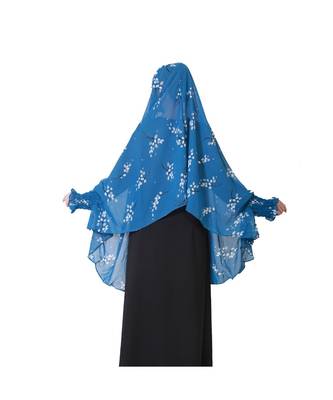 Georgette Multicolor Printed Khimar 1