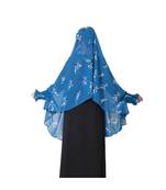 Georgette Multicolor Printed Khimar