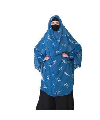 Georgette Multicolor Printed Khimar 2