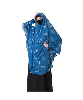 Georgette Multicolor Printed Khimar 3