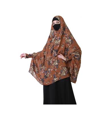 Georgette Multicolor Printed Khimar 5