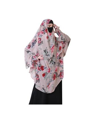 Georgette Multicolor Printed Khimar 2