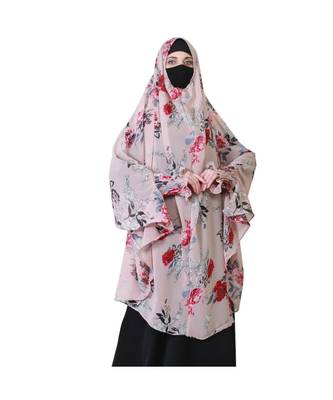 Georgette Multicolor Printed Khimar 3
