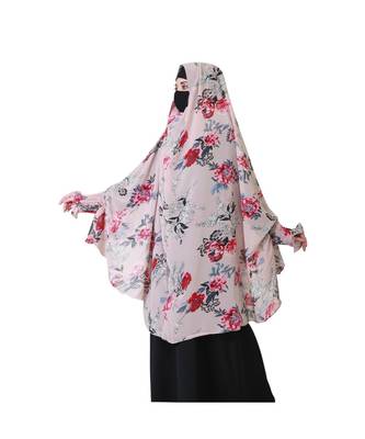 Georgette Multicolor Printed Khimar 4