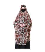 Chiffon Multicolor Printed Khimar