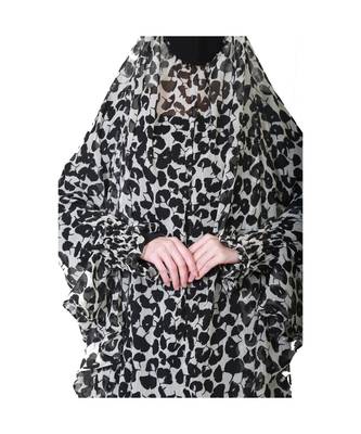 Chiffon Multicolor Printed Khimar 1