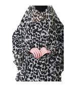 Chiffon Multicolor Printed Khimar