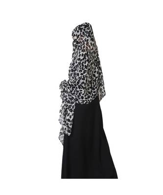Chiffon Multicolor Printed Khimar 2