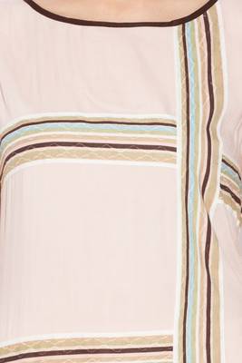 White embroidered cotton kurta &-sets 5