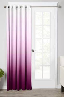 Purple Polyester Digtal Printed Curtain 3
