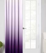 Purple Polyester Digtal Printed Curtain