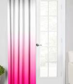 Pink Polyester Digtal Printed Curtain