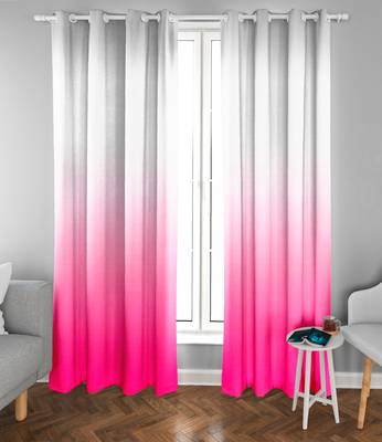 Pink Polyester Digtal Printed Curtain 3
