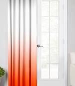 Orange Polyester Digtal Printed Curtain