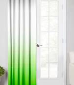 Green Polyester Digtal Printed Curtain